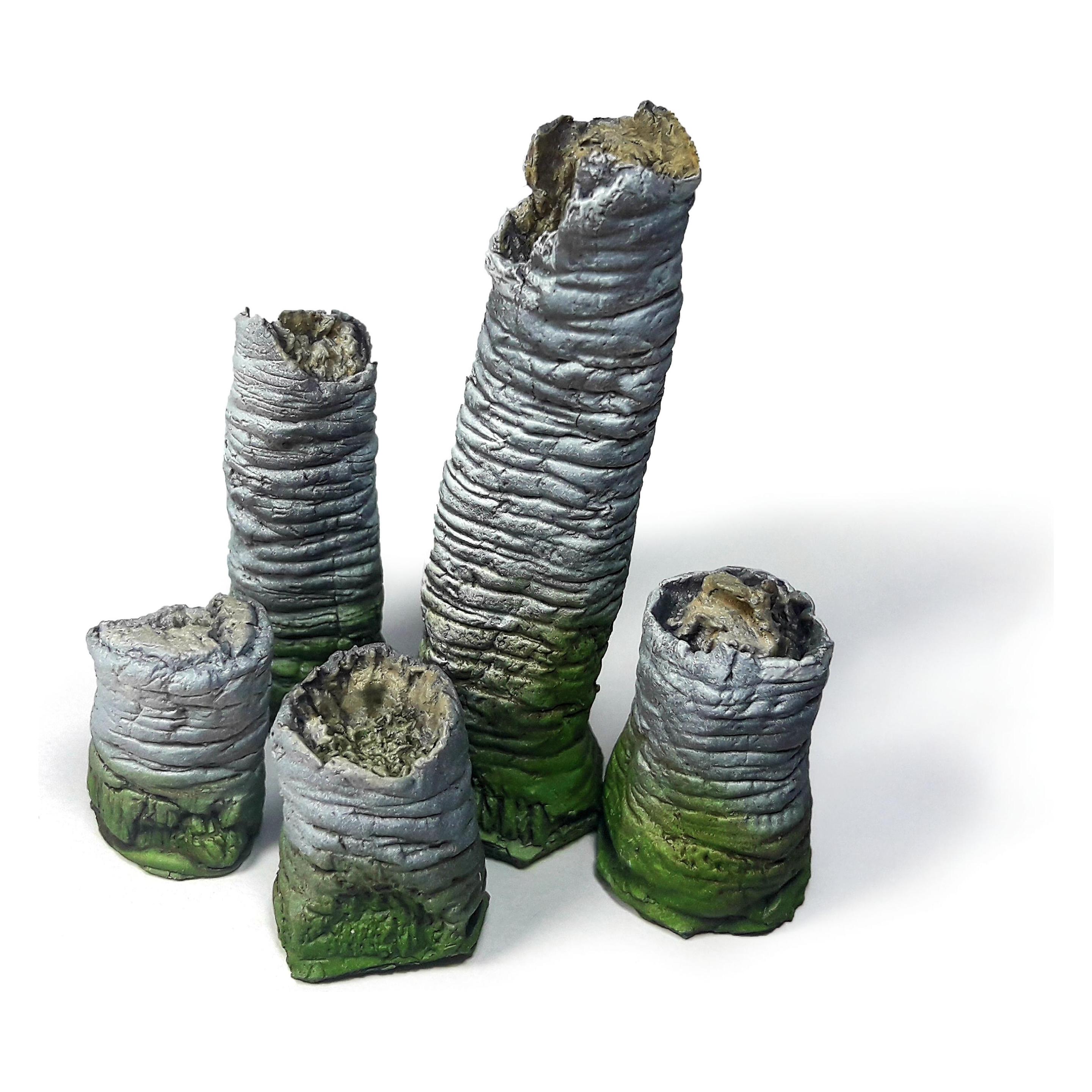 Vallejo Broken Palm Trunks (SC301) (Kunststoff) (SC301)