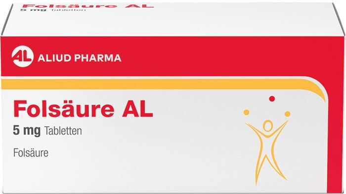 ALIUD Pharma GmbH FOLSÄURE AL 5 mg Tabletten 100 St.