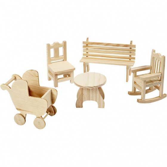 Creativ Company Maak mini houten meubels