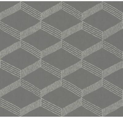 Antonina Vella Palisades Paperweave Grey & White Wallpaper