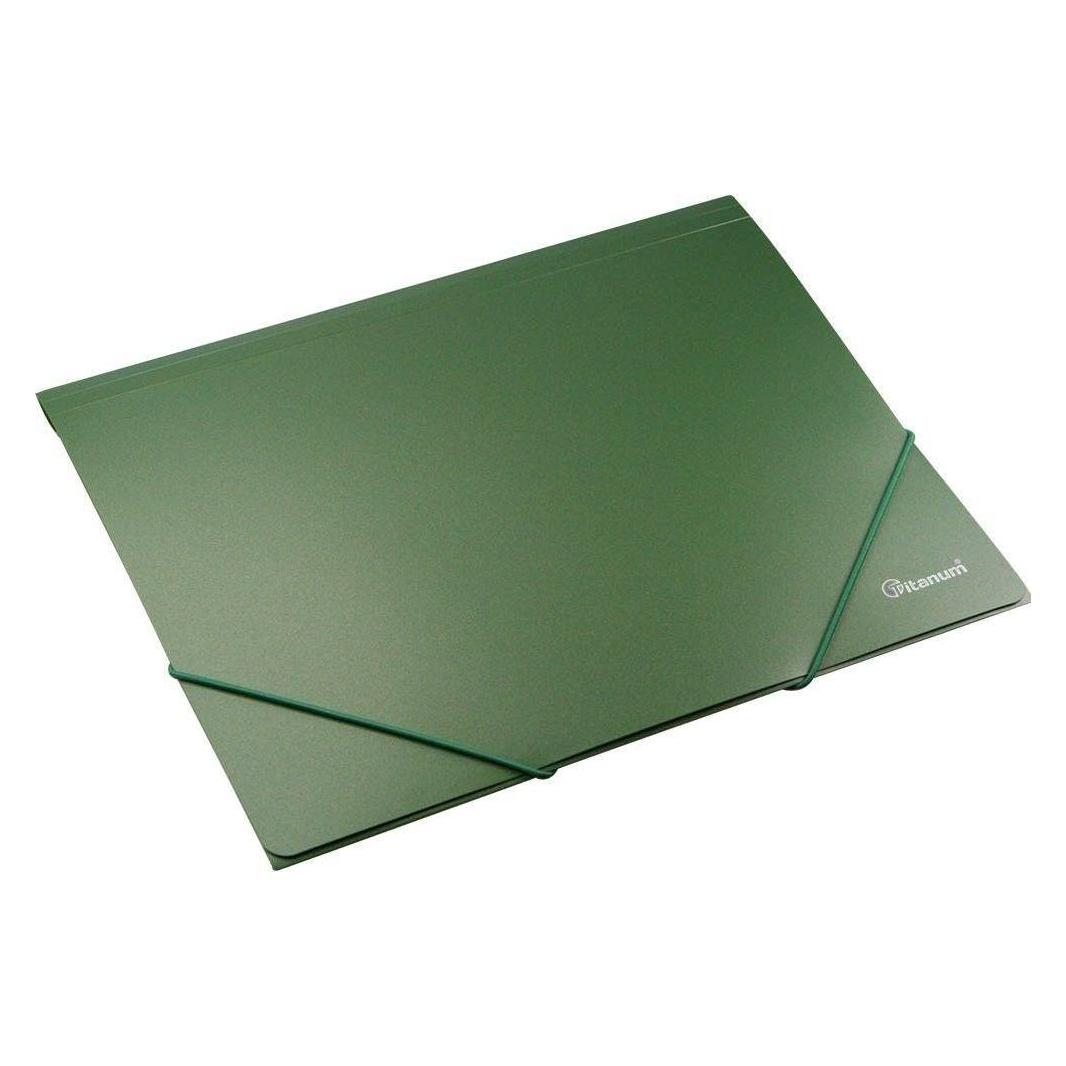 Teka A4-Ordner mit Gummizug, grün matt (A4, 1x) (47997188)