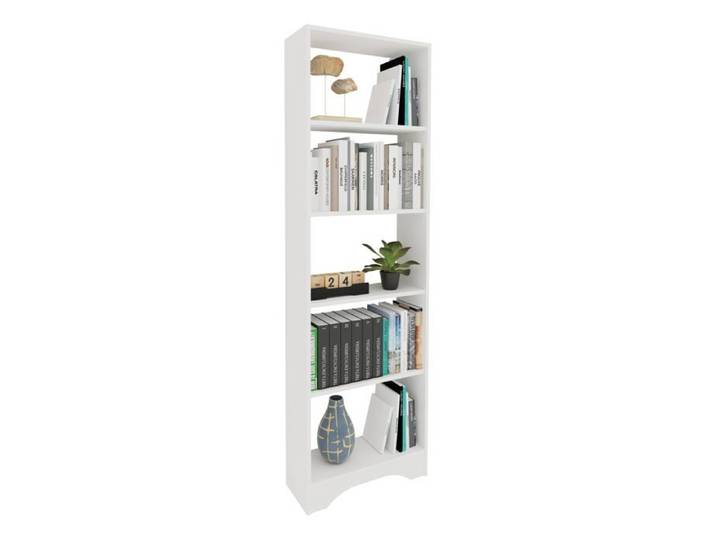 Bibliothèque haaus Vivy 4 étagères Blanc 90 x 20 x 160 cm