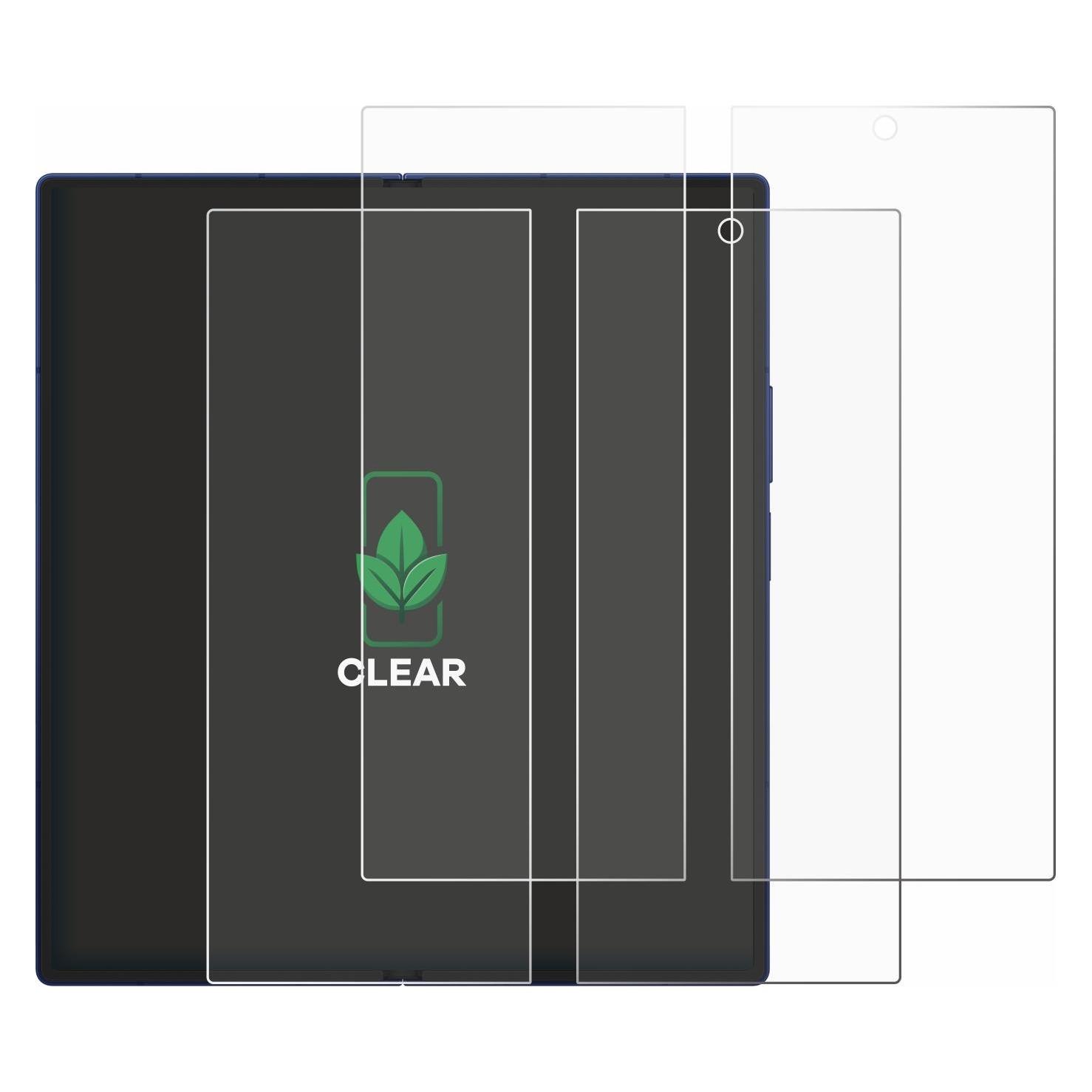 ScreenLeaf Schutzfolie für Samsung Galaxy Z Fold 7 (Inneres Display) Displayschutz Display Schutz Folie Klar (2 Stk., Samsung Galaxy Z Fold7) (6159906)