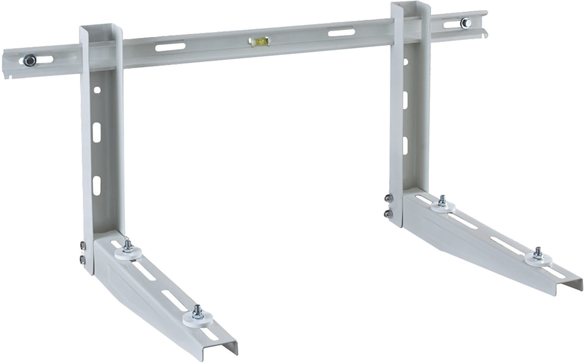 Tecnomat STAFFE UNIVERSALI 520x400x800 mm PORTATA 160 kg FORNITA CON GOMMINI ANTIVIBRANTI IN PVC