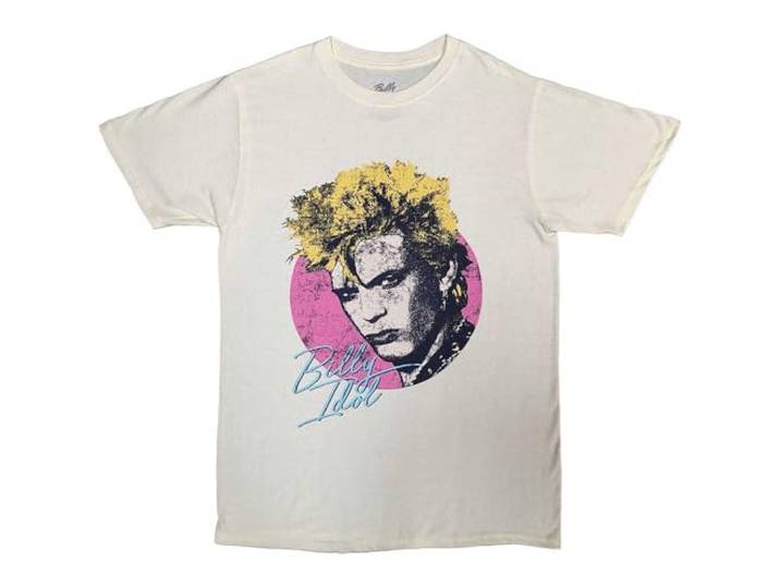 Billy Idol Circle Illustration T Shirt XL