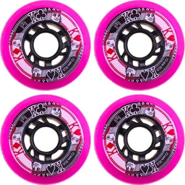 FR Skates Street Kings Inline Skates Rolle 4 Stk. (76mm - Pink)