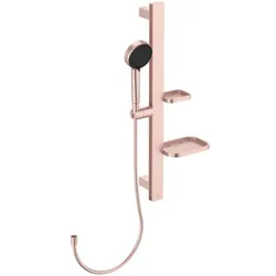 Ideal Standard Alu+ Armaturenpaket BE127RO Brause-Armatur, rosé