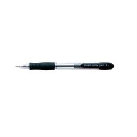Pilot Kugelschreiber Super Grip 0,3mm F schwarz nicht dokumentenecht Farbe des Schaftes: transparent (1x) (2028001)