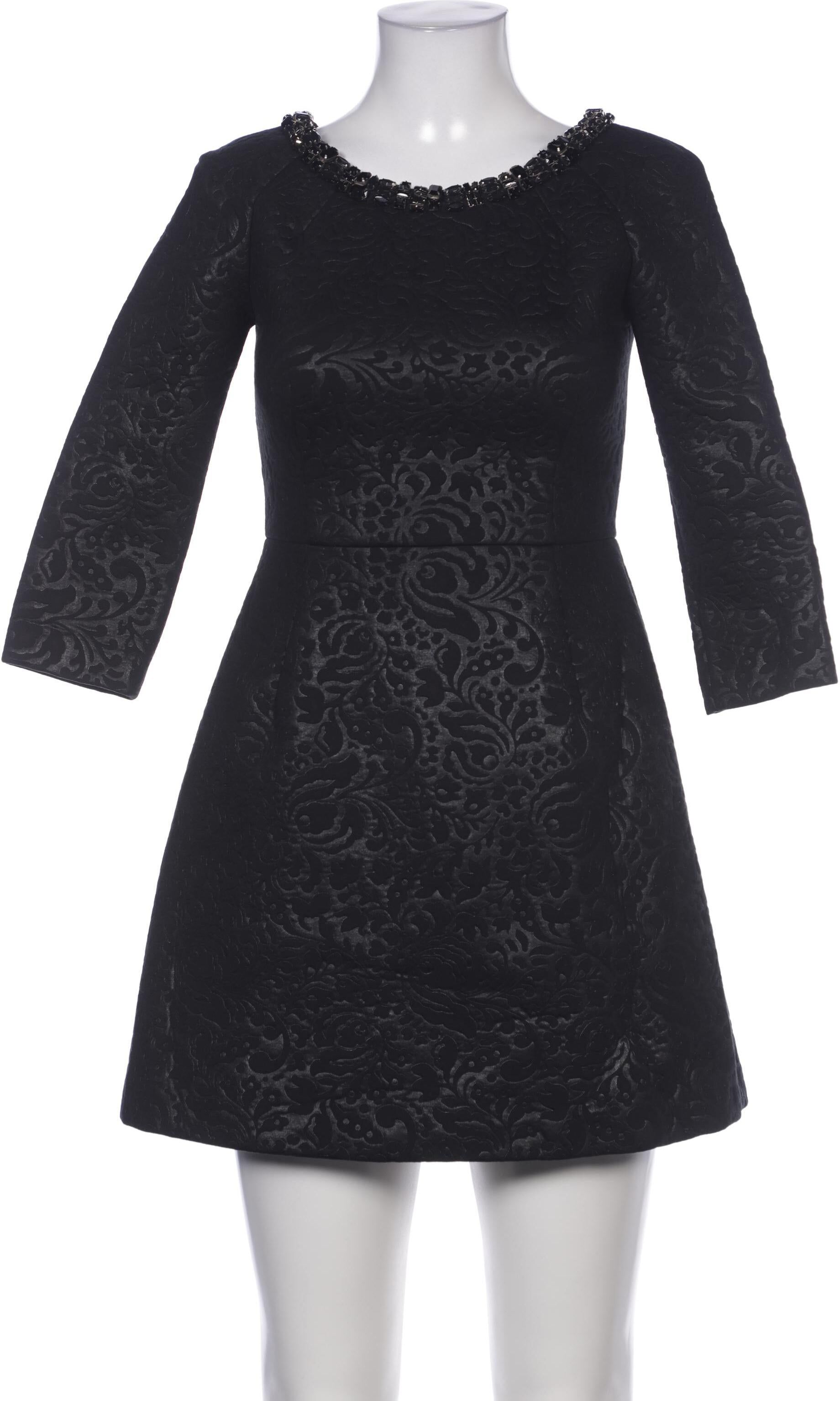 Msgm Damen Kleid, Schwarz, Gr. EU 34 (IT 40), Synthetik - Second Hand