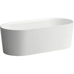 Laufen Badewanne „Val“ freistehend oval 1600 × 750 mm in Weiß