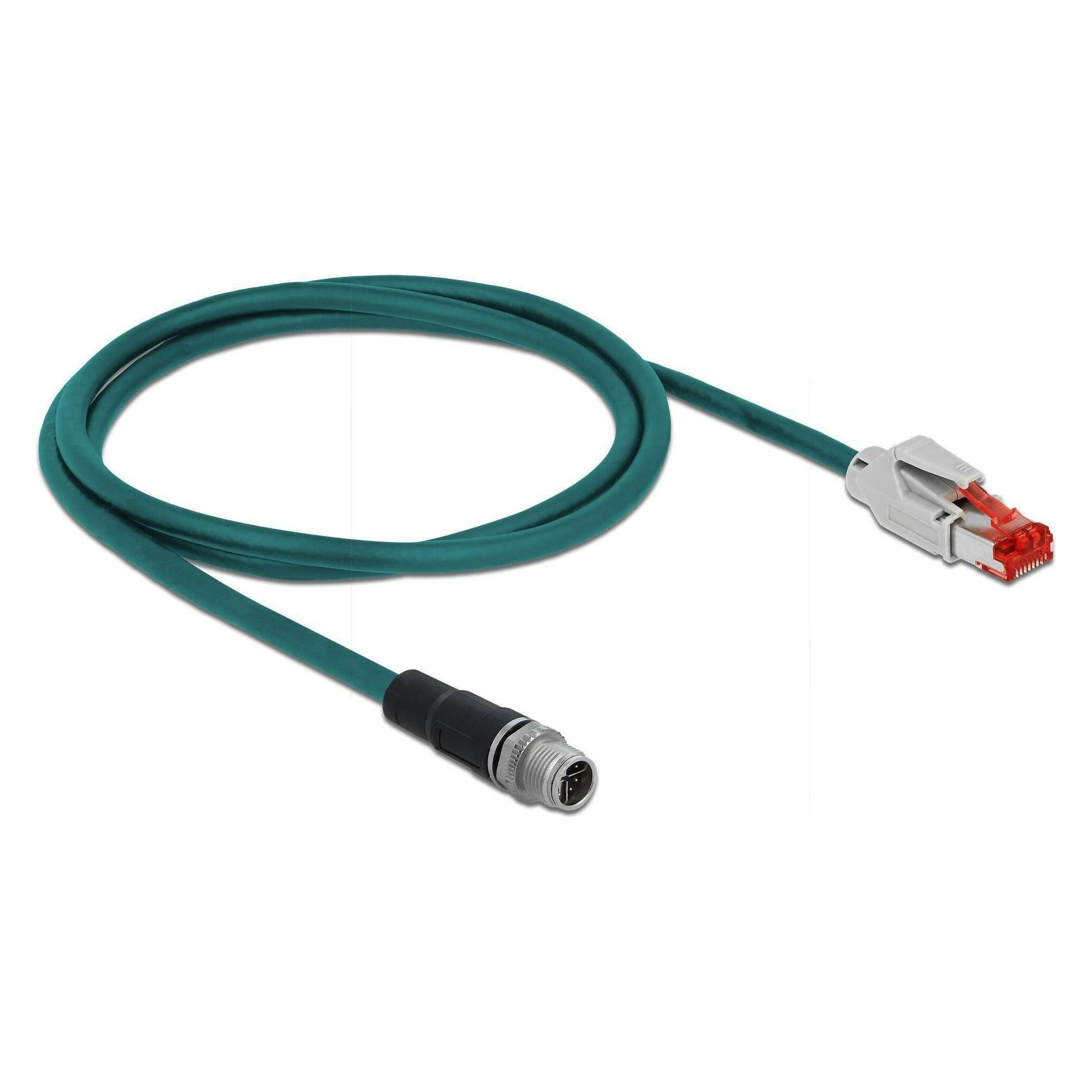 Delock Netzwerkkabel (SF/UTP, CAT5e, 1 m) (85425)