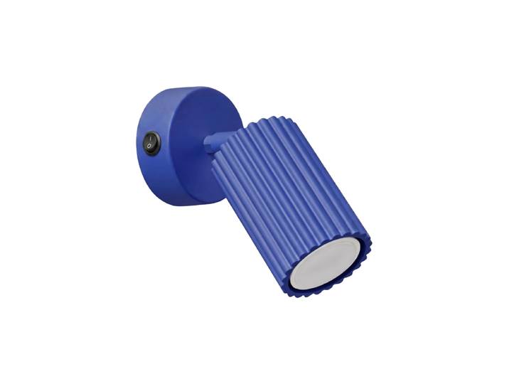 Design Wandlampe „Karbon“ mit Schalter Ultramarine Sollux Lighting