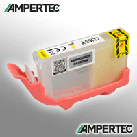 Ampertec Kompatible Reinigungspatrone für Canon CLI-65Y yellow