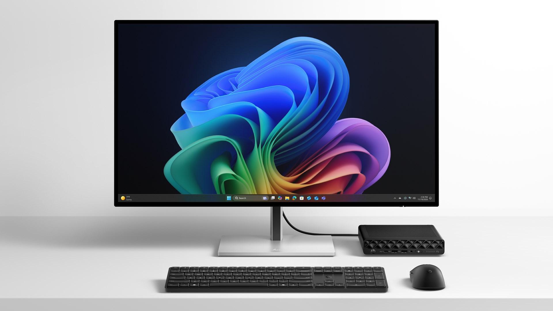 HP EliteDesk 8 Mini G2i Desktop, nächste Generation, AI PC Copilot+, Intel Core Ultra 5 322, 16 GB