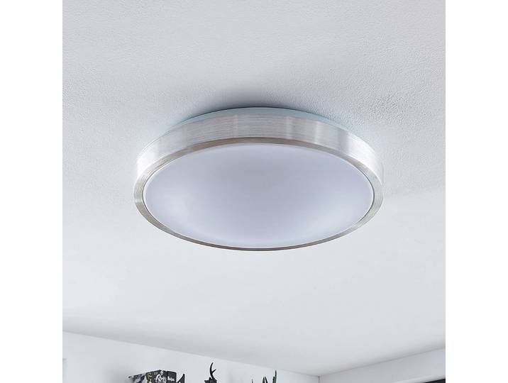 Emelie Round LED Plafonnier Ø42 Alu - Lindby - Salon / séjour - Moderne - Métal - Rond