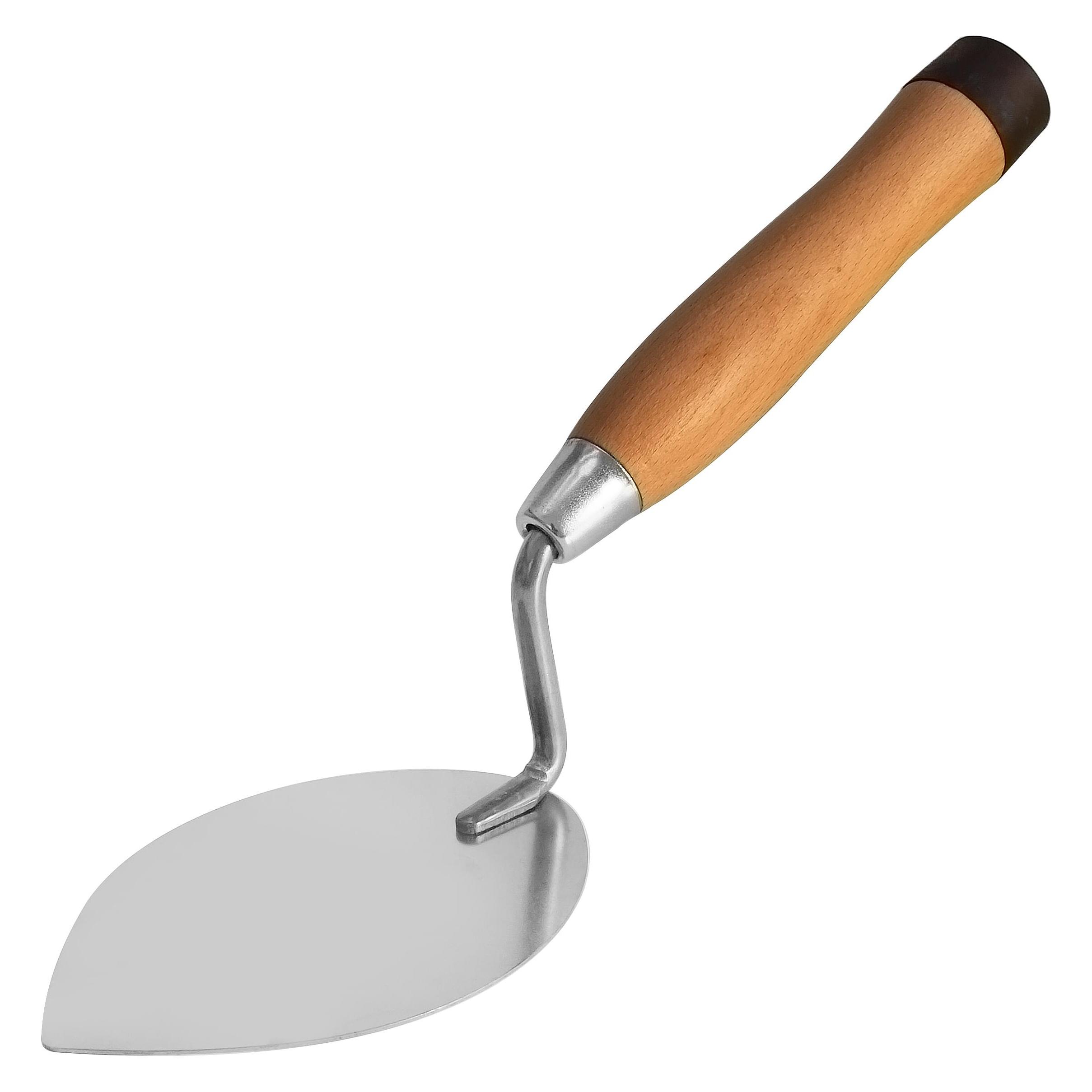 Tectool Fliesenkelle Mit Endkappe, Rostfrei, Holz, 160mm (18132)