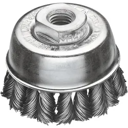 Lessmann Topfbürste Ø 65 mm M14 Drahtstärke 0,5 mm - 482.217.WZ