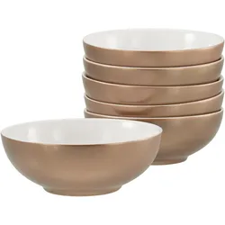 CreaTable Golden Days, Schüssel + Schale, Weiss