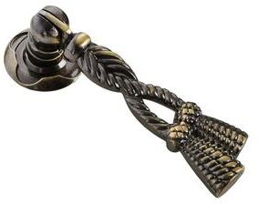 "Utopia Alley Draper Cabinet Ring Pull Knob - Decorative Cabinet Drop Pull Knobs for Cabinets, Metal Drawer Pull Knobs 2.7"""