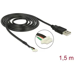 DELOCK USB 2.0 Anschl. Kab 5 Pin Kameramodule V5 V51 1,5 m