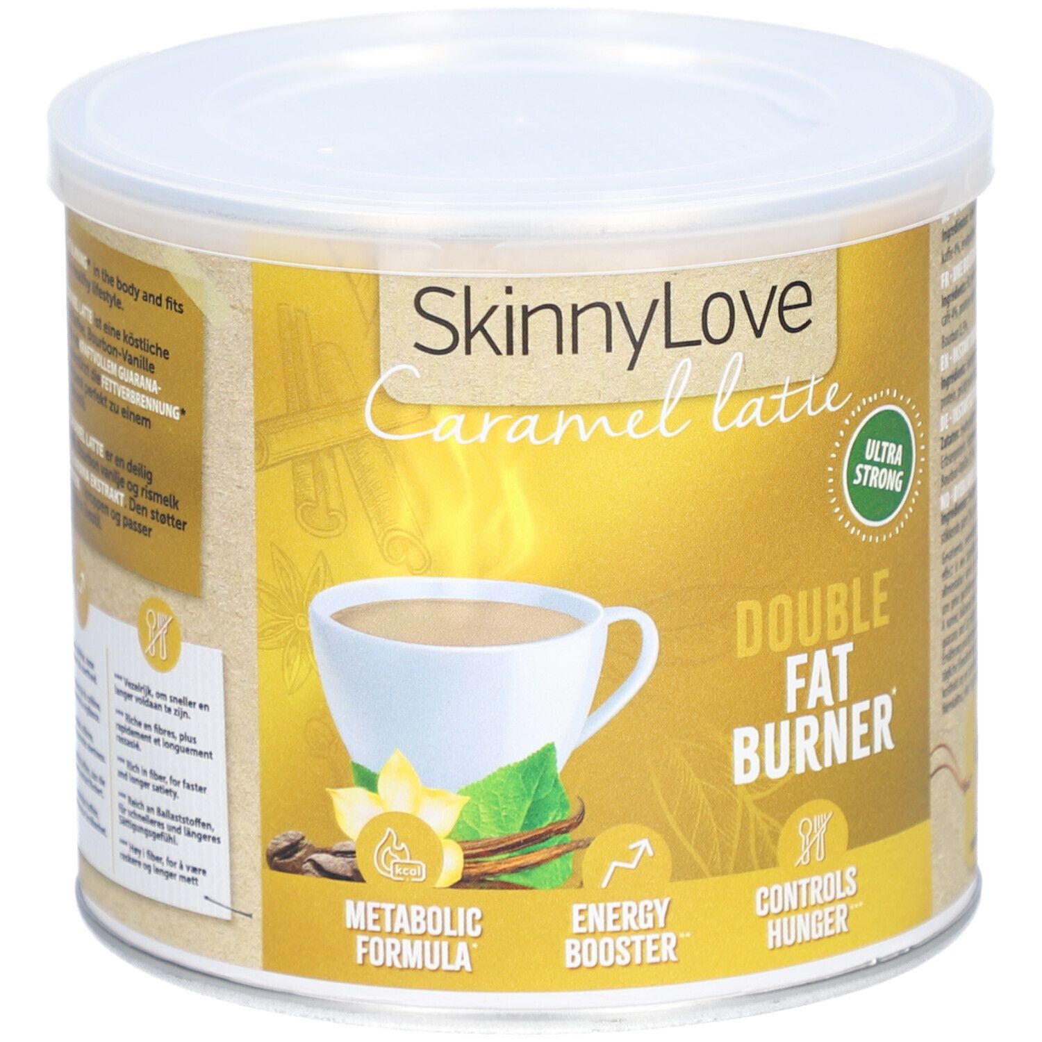 SkinnyLove Fat Burner Caramel Latte 230 g Pulver