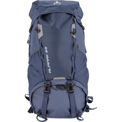 Wanderrucksack WHISTLER "Alpinak", blau, Rucksäcke, B/H/T: 22cm, Polyurethane, unifarben, mit geräumigem Innenfach, B:22cm