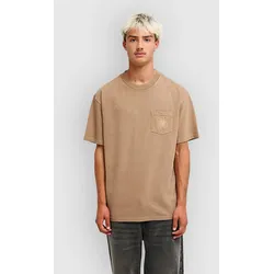 Quiksilver Guana Washed T-Shirt pine bark Gr. L
