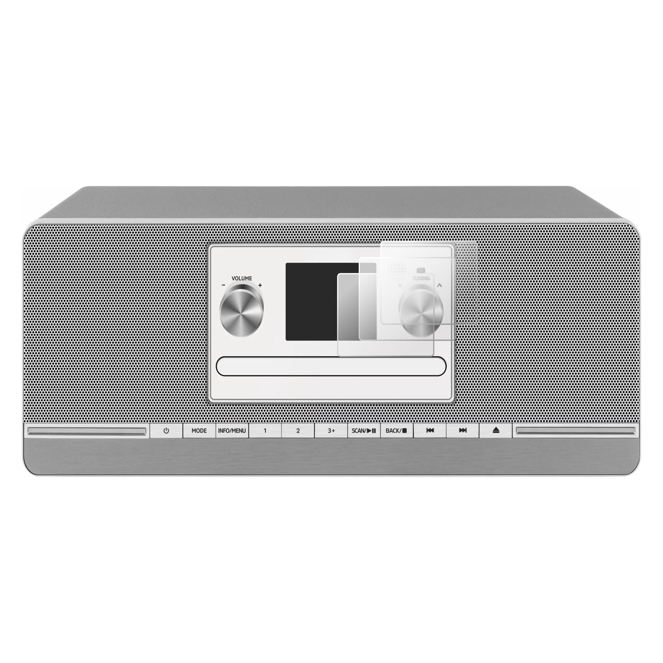 Brotect Entspiegelungsfolie für TechniSat Digitradio 372 CD Displayschutz Displayschutzfolie Folie Matt (4164449)
