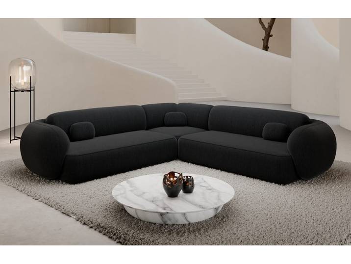 Couch Altea L-Form in Stoff