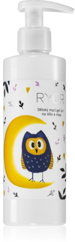 RYOR Baby Care baby wash gel and shampoo 2-in-1 200 ml