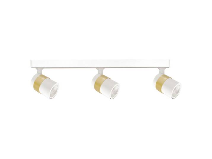 Strahler, Weiss, Metall, 6x12.4x45 cm, RoHS, Lampen & Leuchten, Innenbeleuchtung, Spots & Strahler, Deckenspots