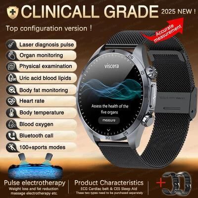Inspire Essentials Advanced ECG Health Smartwatch With Blood Pressure And Fitness Tracking 3