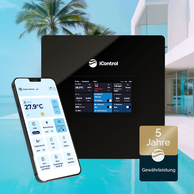 Pool-Chlordosierpumpe iControl mit integrierter App Pool-Steuerung