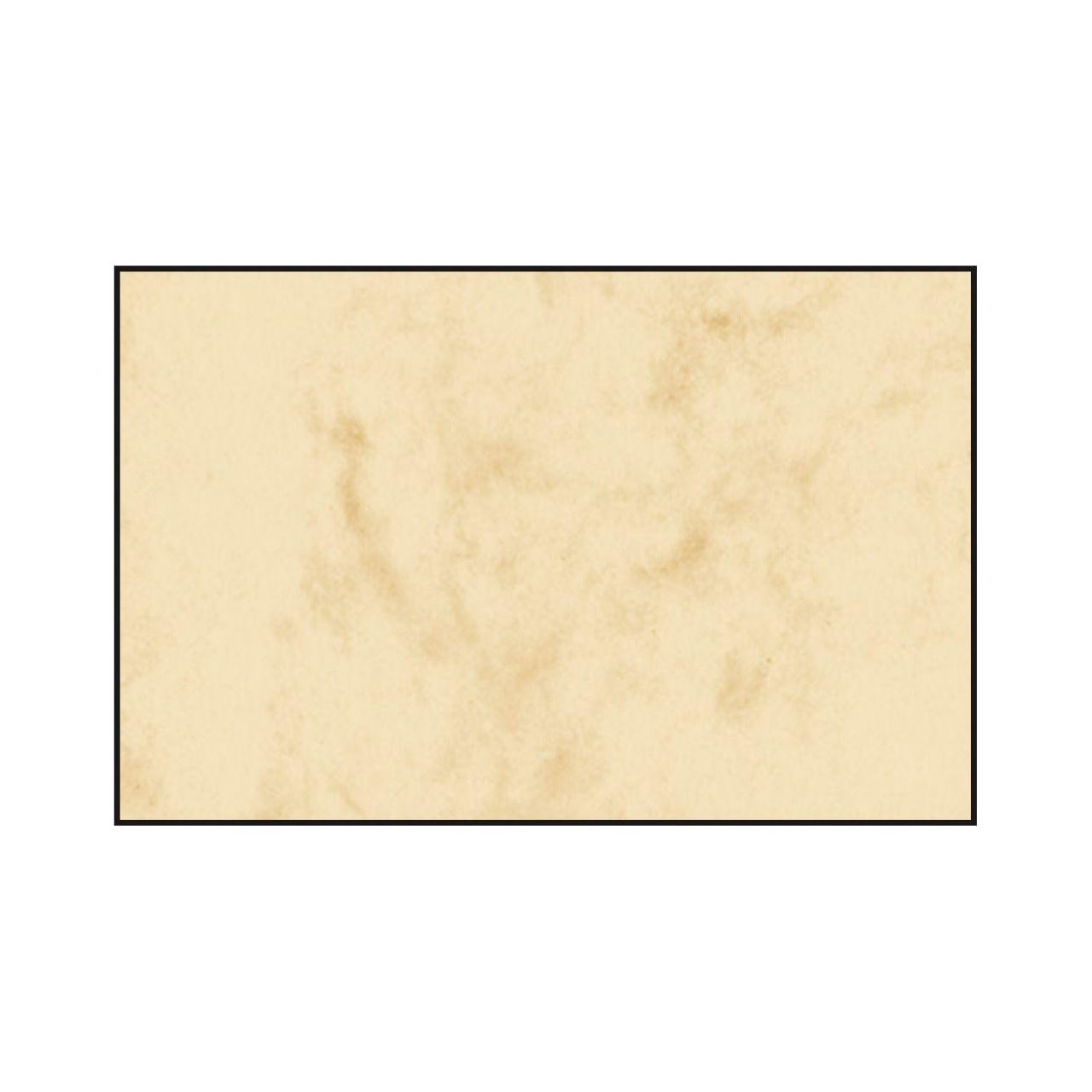 SIGEL 100 Visitenkarten DP744 satiniert beige 225 g/qm