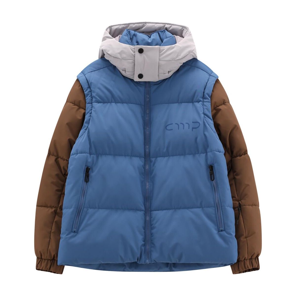 cmp - collective (of) moving people MAN Jacket FIX Hood With Inner Gaiter AND Detachable Sleeves paradise (M730) M 36W4277-M730-M