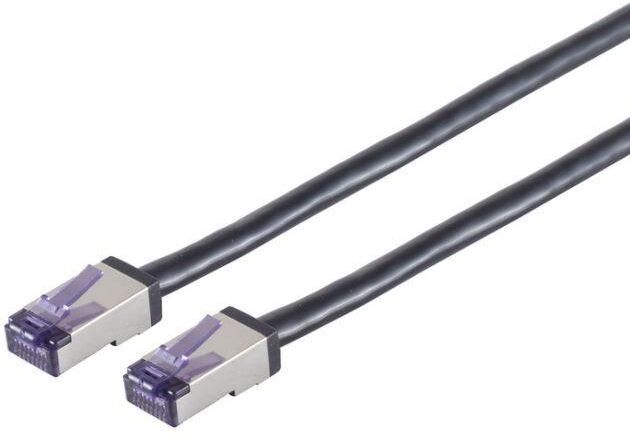 Lanview High-Flex Cat6a S/FTP Network Cable Black - 2m