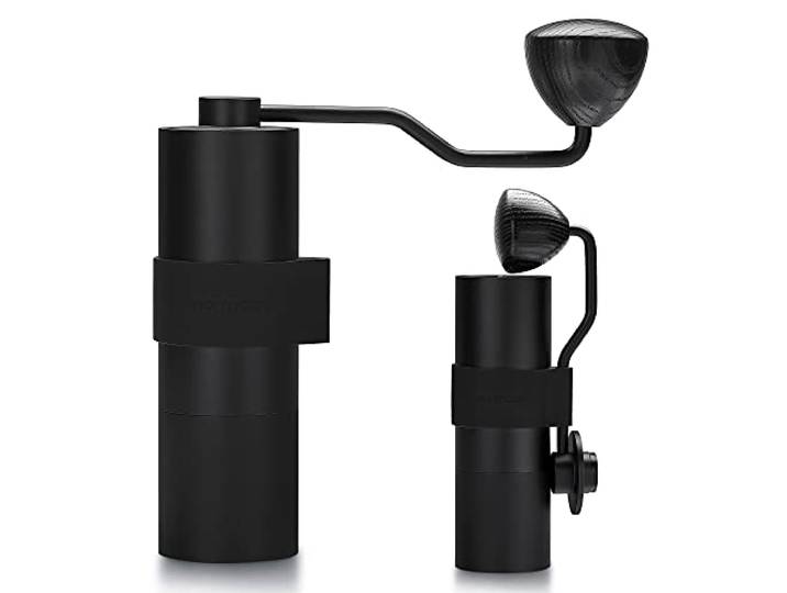 Normcore Manuelle Kaffeemühle V2 – Hand-Kaffeemühle mit Edelstahl, 38 mm, zeitgenössischer, konischer Frässtift, verstellbare Einstellungen, für Aeropress, Espresso, Übergießen, französische Presse