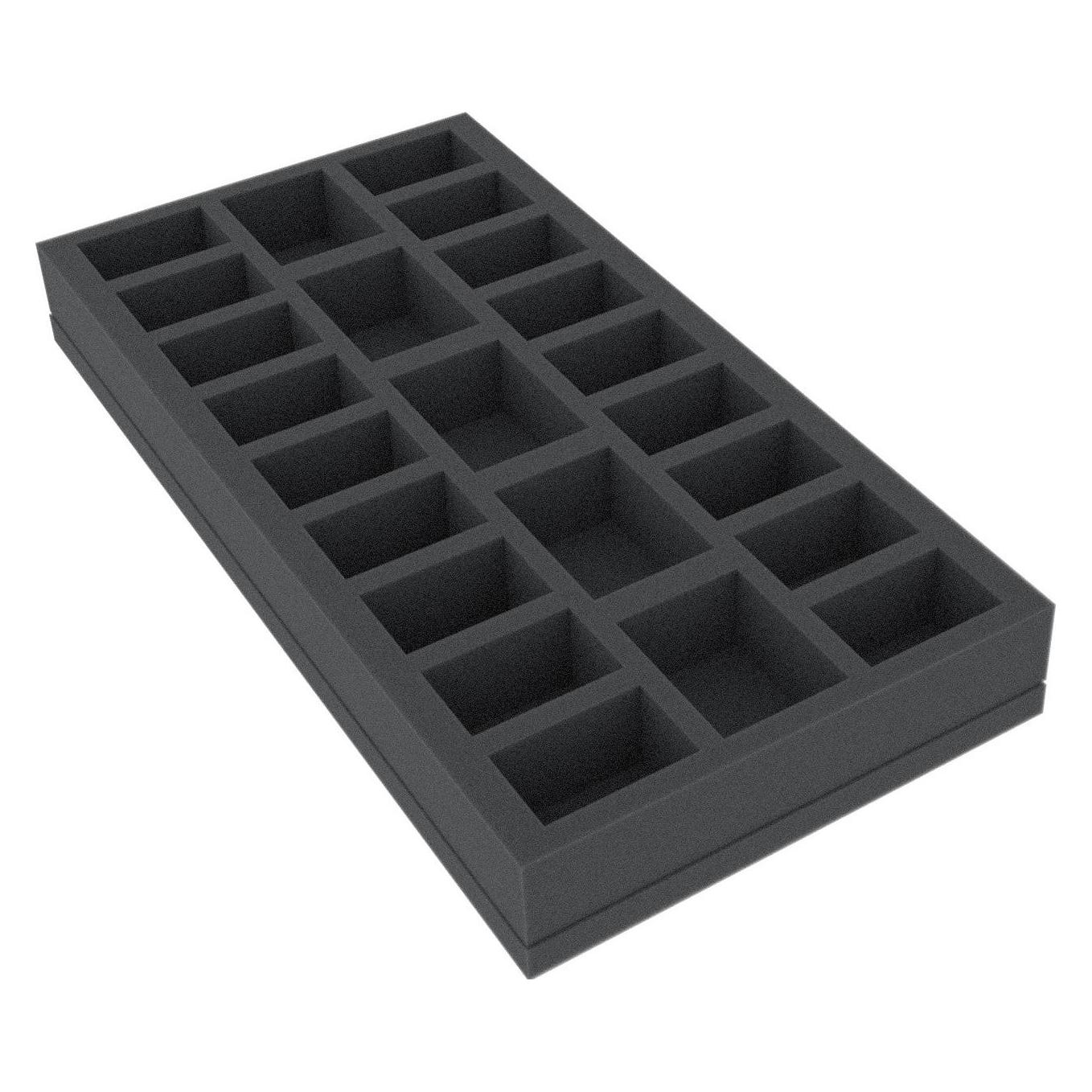 Feldherr AUFF035BO - 295 mm x 147,5 mm x 35 mm Schaumstoffeinlage für Brettspiele (Schaumstoff) (AUFF035BO)