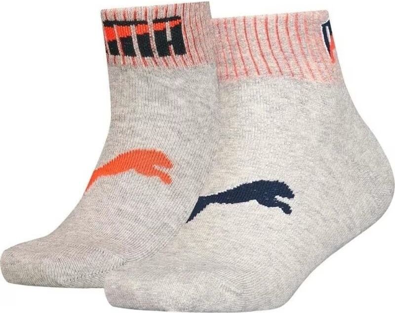 Calcetines Deportivos Puma Unisex Gris 39-41 Unisex