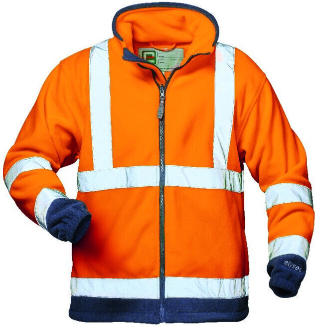 Elysee Veste polaire de sécurité Benedikt T2XL, orange/marine