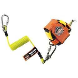 Spiralkabel-Sicherungsriemen - 2,27 kg (5lb) Squids 3130, S, lemon - S