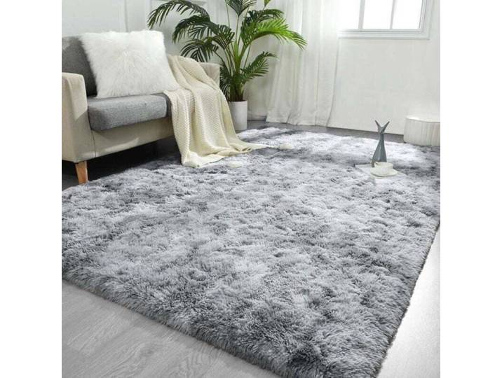 Tapis de Salon Shaggy Lavable 200x300 cm Carpet Moderne Antidérapant Intérieur Longs Moelleux Tapis Longues Soft Tapis Grand Tap