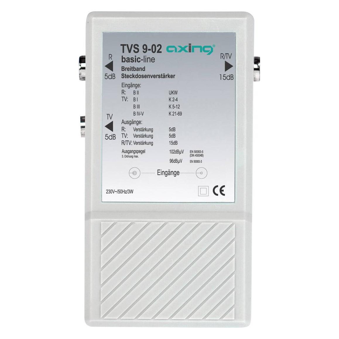 Axing TVS 9-02 TV-Signalverstärker 47 (TVS 9-02)