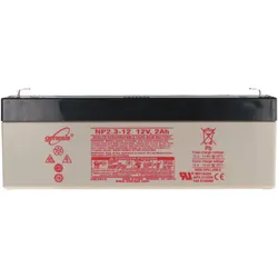 Blei-Akku Hawker Enersys Genesis NP2.3-12, 4,8 mm Faston Anschluss, 12V, 2.300 mAh