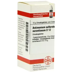 Antimonium Sulfuratum Aurantiacum D 12 G 10 g