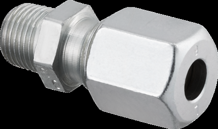 Raccord vissé droit Oventrop Ofix-Oil 2083051 R 1/8x6mm, acier, zingué