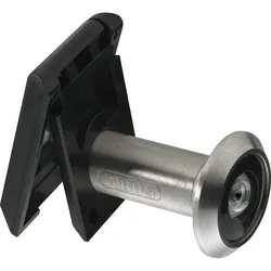 ABUS 2300 silber Türspion für Türblattstärken von 35–59 mm, Weitwinkel ca. 160°