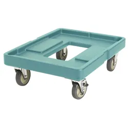 CAMBRO - CD400-401 - Wagen für den Transport der Behälter UPC400, UPCS400 und UPCH4002 (nicht enthalten) - 53 x 70 x 23 cm - Schieferblau