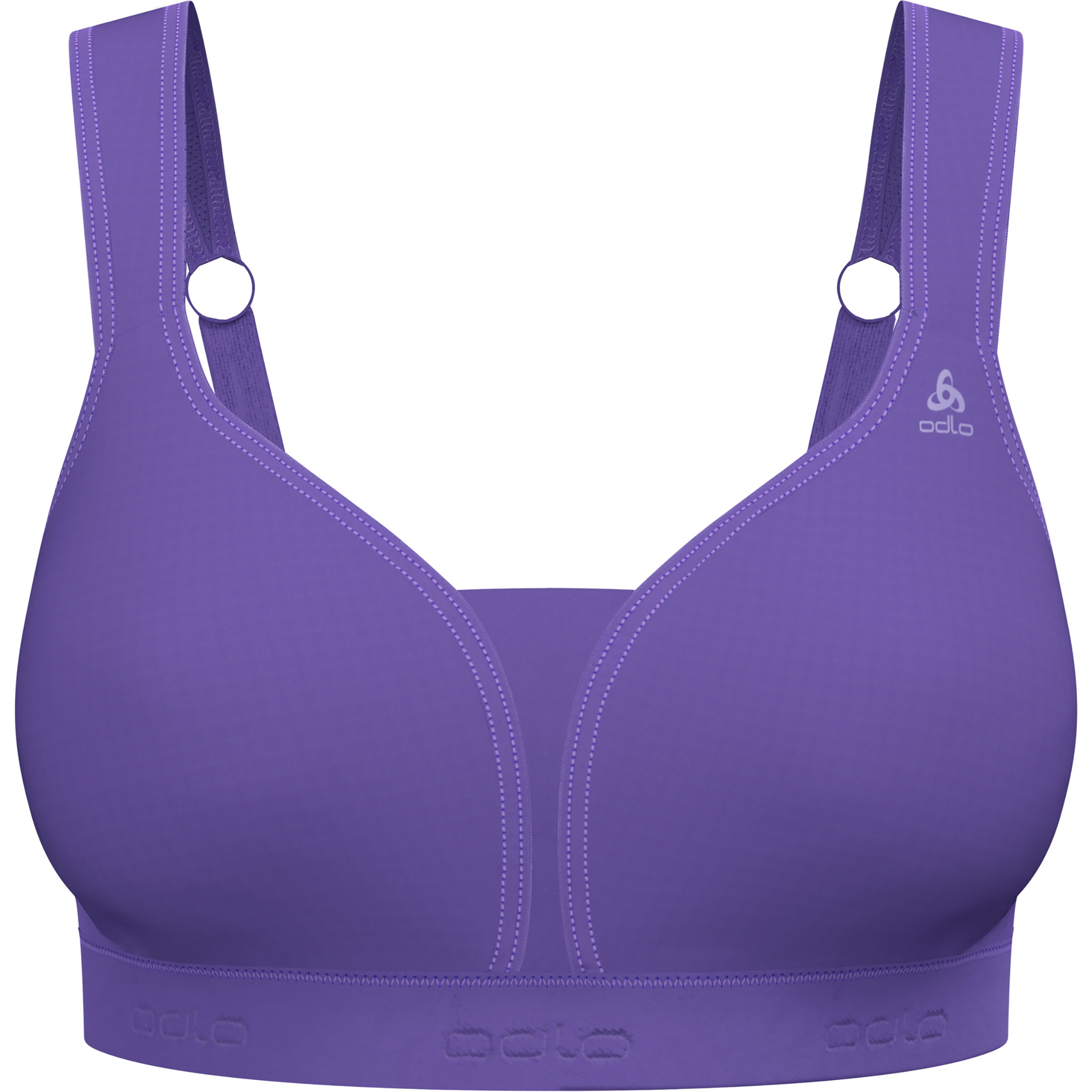Odlo Padded High Sports BH Damen Sport-BHs lila Größe 75A Elastisch