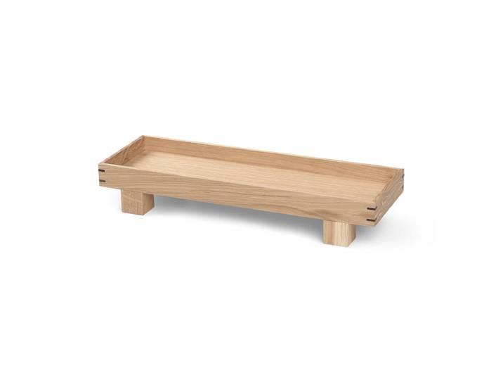 Ferm Living Plateau en bois Bon X small Chêne